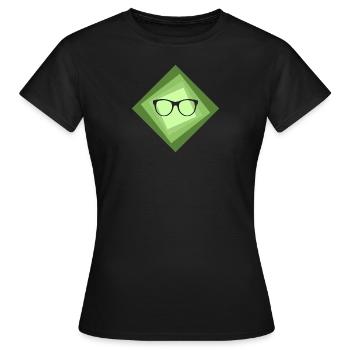 Lesen Writing Autor - Frauen T-Shirt - Schwarz - Vorne - AI Model Female 172 dark (172cm)