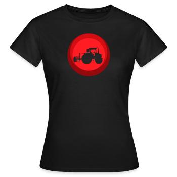 Farmer Ranch Agriculture - Women's T-Shirt - black - Front - AI Model Female 172 dark (172cm)