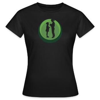 Grundschullehrer Grundschule - Frauen T-Shirt - Schwarz - Vorne - AI Model Female 172 dark (172cm)
