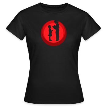 Elementary School Teacher Back to School - Women's T-Shirt - black - Front - AI Model Female 172 dark (172cm)