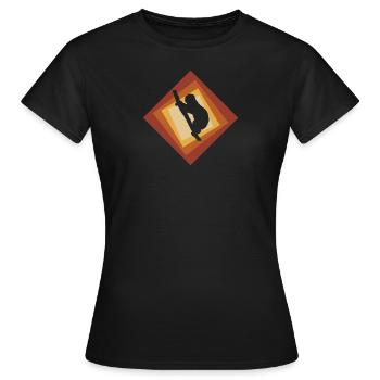 Lazy Sloth Fatigue - Women's T-Shirt - black - Front - AI Model Female 172 dark (172cm)