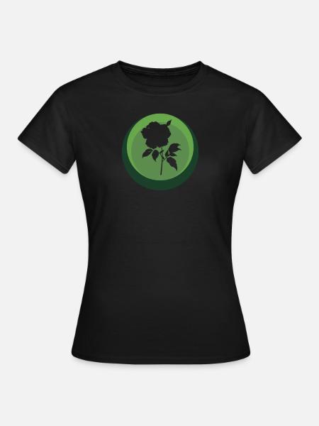 Floristik Hobbygärtner - Frauen T-Shirt - Schwarz