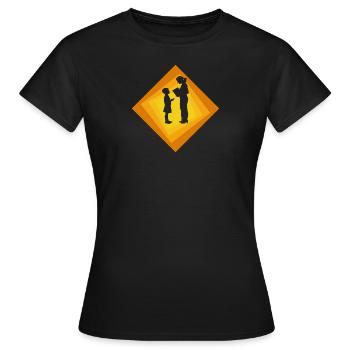 Grundschullehrer Lehrer Abi - Frauen T-Shirt - Schwarz - Vorne - AI Model Female 172 dark (172cm)