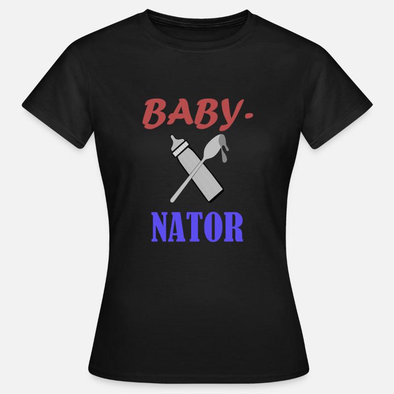 Babynator - T-shirt Femme - noir