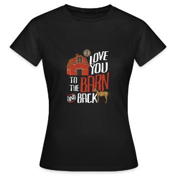 I love to ride you out - Women's T-Shirt - black - Front - AI Model Female 172 dark (172cm)