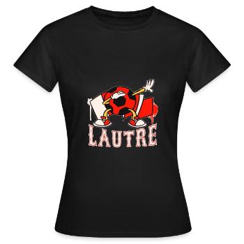 Lautre Lautern Kaiserslautern Pfalz Pfälzisch Fan - Women's T-Shirt - black - Front - AI Model Female 172 dark (172cm)