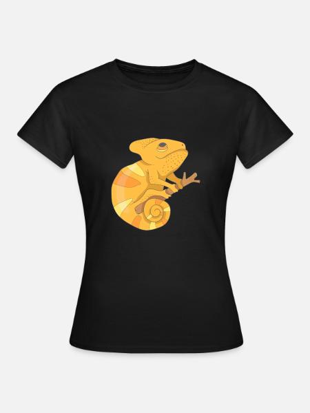 Caméléon - T-shirt Femme - noir