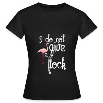 Flamingo Flamingo - T-shirt Femme - noir - Devant - AI Model Female 172 dark (172cm)