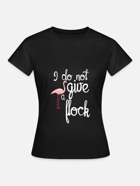 Flamingo Flamingo - Frauen T-Shirt - Schwarz