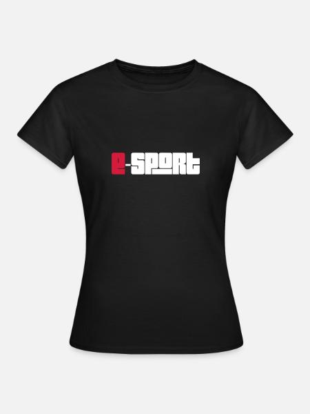 E-Sport - Frauen T-Shirt - Schwarz