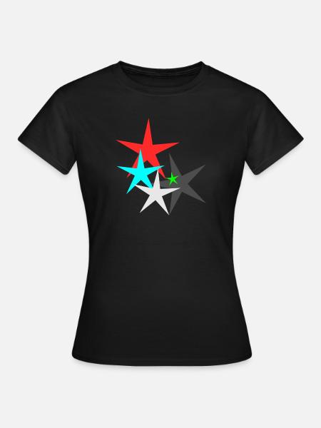 Star Star - Women's T-Shirt - black
