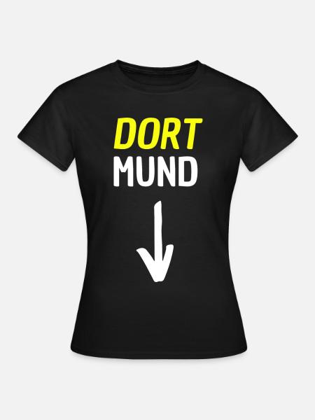 There mouth - Women's T-Shirt - black