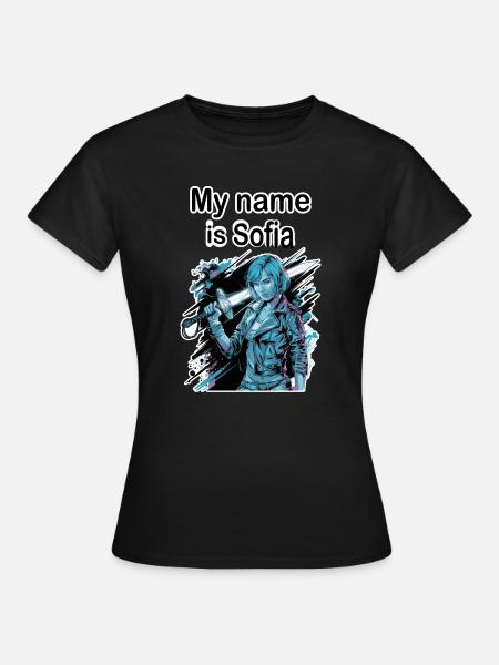 Mein Name ist Sofia 2026 - Frauen T-Shirt - Schwarz
