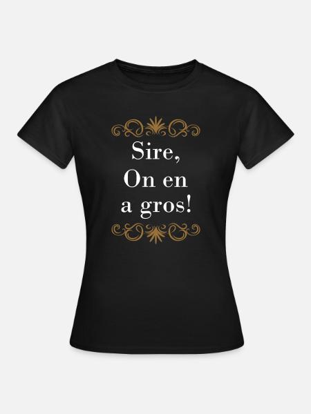 Lustiges Zitat Perceval - Frauen T-Shirt - Schwarz