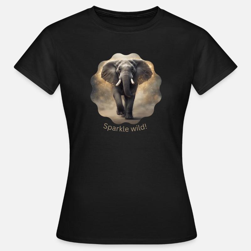 Sparkle wild 2 - Women's T-Shirt - black