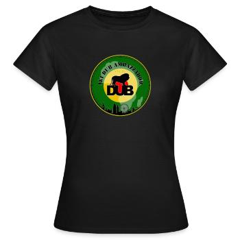 Dub Ambassador - Women's T-Shirt - black - Front - AI Model Female 172 dark (172cm)