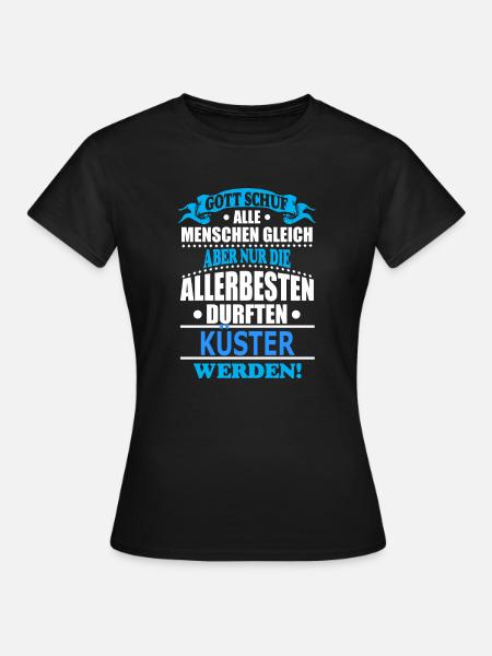 KÜSTER - Frauen T-Shirt - Schwarz