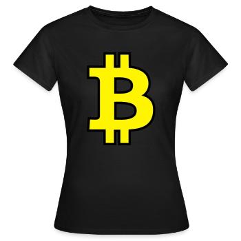 Bitcoin Satoshi Nakamoto - Frauen T-Shirt - Schwarz - Vorne - AI Model Female 172 dark (172cm)