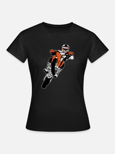 Supermoto - Frauen T-Shirt - Schwarz