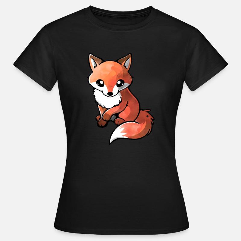 SWEET FOX - Women's T-Shirt - black