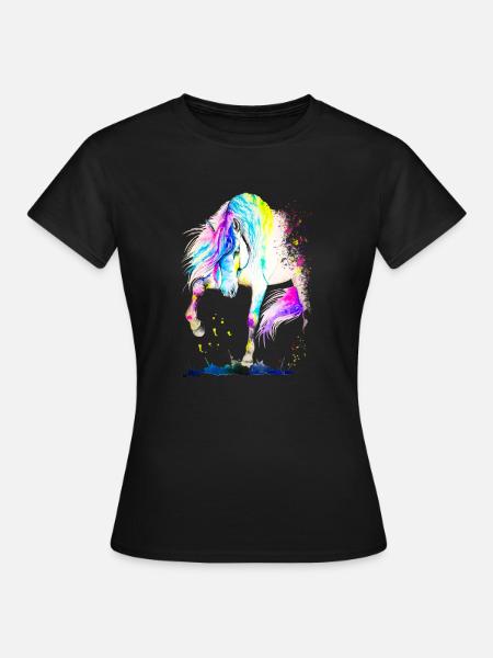 Spanish horse - Women's T-Shirt - black