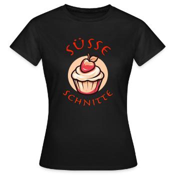 Sweet Cuts - Women's T-Shirt - black - Front - AI Model Female 172 dark (172cm)