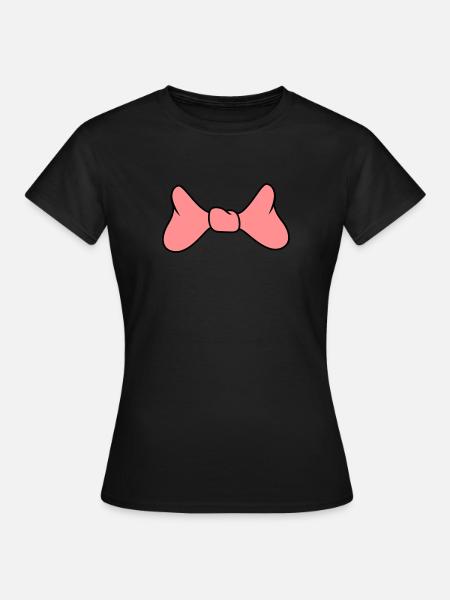 Bow - Frauen T-Shirt - Schwarz