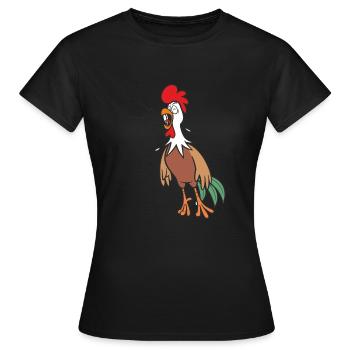 robinet - T-shirt Femme - noir - Devant - AI Model Female 172 dark (172cm)