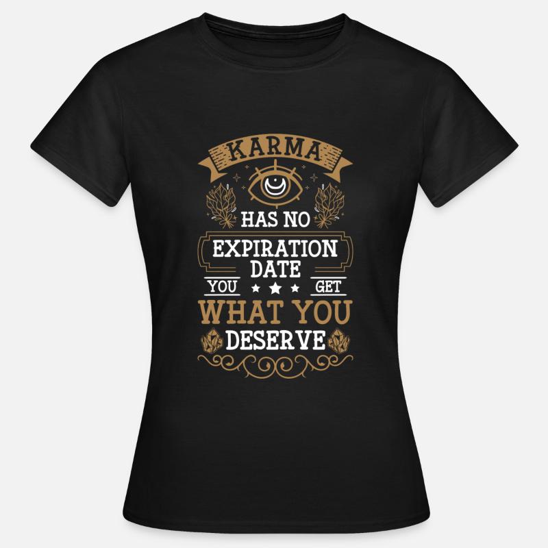 Spiritually Good Deed Sarcasm Spiritually - Women's T-Shirt - black