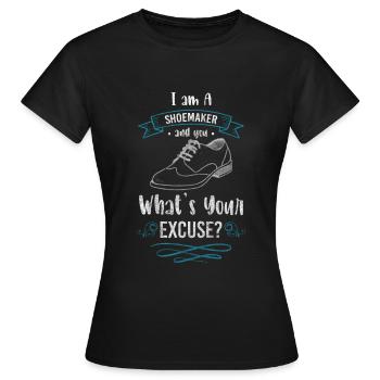 Artisanat Hobby Artisanat - T-shirt Femme - noir - Devant - AI Model Female 172 dark (172cm)