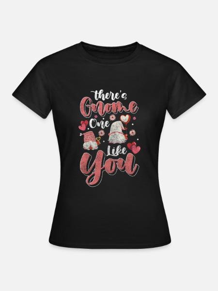Wichtel Gartenzwerg Weihnachten Winzig - Frauen T-Shirt - Schwarz