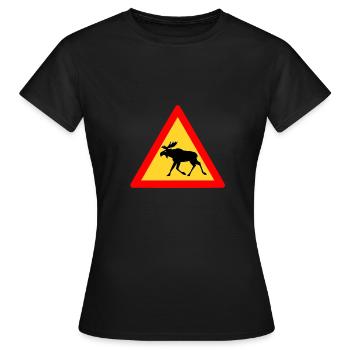 Orignal grincheux - T-shirt Femme - noir - Devant - AI Model Female 172 dark (172cm)