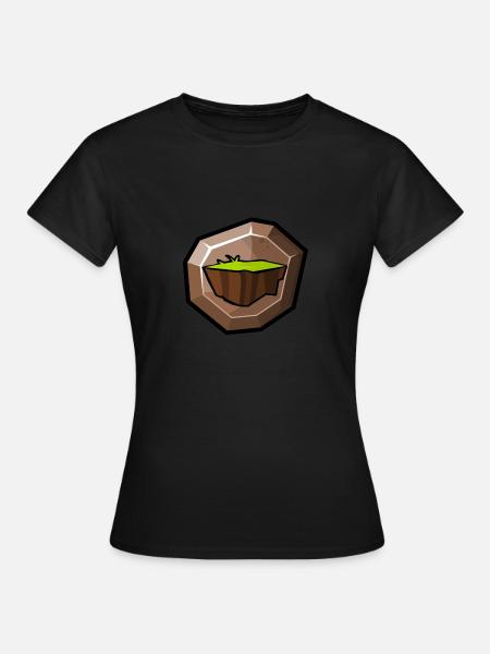 Element: Erde - Frauen T-Shirt - Schwarz