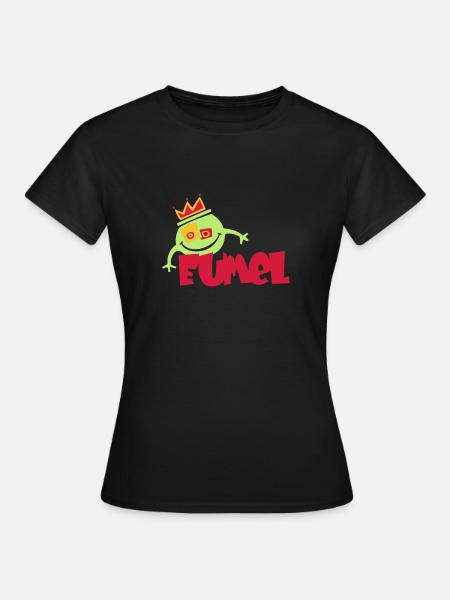 EUMEL - Frauen T-Shirt - Schwarz