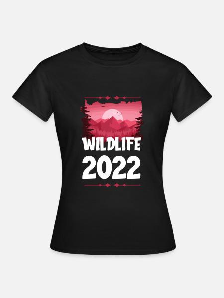 Wildlife 2022 - Frauen T-Shirt - Schwarz
