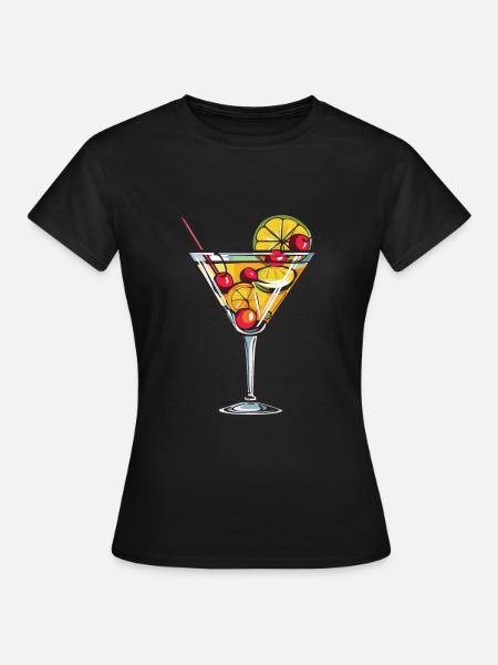 Limonade Drink - Frauen T-Shirt - Schwarz