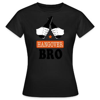 bier Bro 3 - T-shirt Femme - noir - Devant - AI Model Female 172 dark (172cm)
