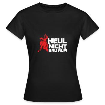 Heul Nicht Billardspieler Billard Queue Geschenk - Frauen T-Shirt - Schwarz - Vorne - AI Model Female 172 dark (172cm)