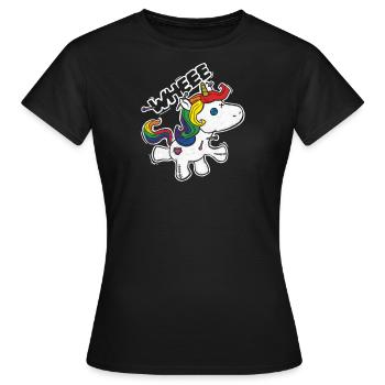Voodoo Unicorn - Women's T-Shirt - black - Front - AI Model Female 172 dark (172cm)