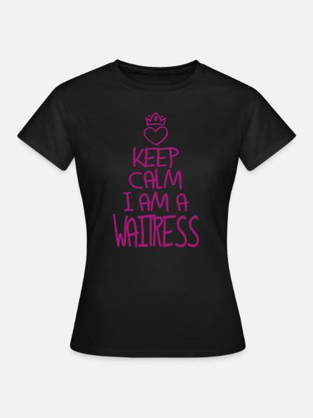 Best Bedienung ever Bedienung Geschenk - Frauen T-Shirt - Schwarz