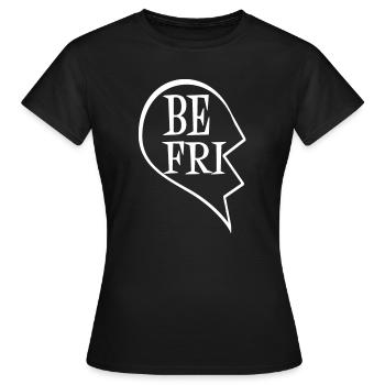 Friendship - Women's T-Shirt - black - Front - AI Model Female 172 dark (172cm)
