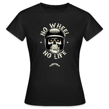 Kein Rad Kein Leben - Frauen T-Shirt - Schwarz - Vorne - AI Model Female 172 dark (172cm)