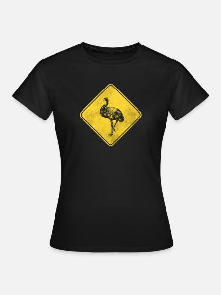 Emu - Dame-T-shirt - sort