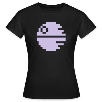 Etoile noire - T-shirt Femme - noir - Devant - AI Model Female 172 dark (172cm)