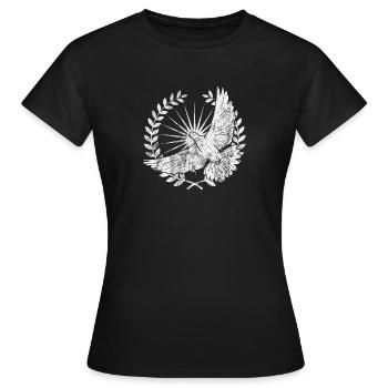 Heiliger Geist Geschenk Holy Spirit shirt Glaube - Frauen T-Shirt - Schwarz - Vorne - AI Model Female 172 dark (172cm)