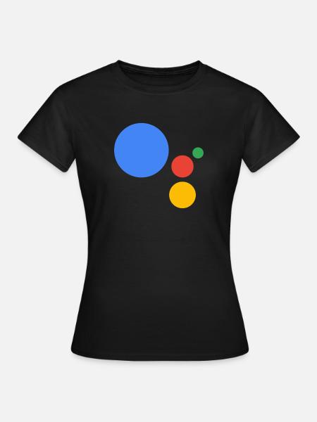 Google Logo Merch! - Frauen T-Shirt - Schwarz