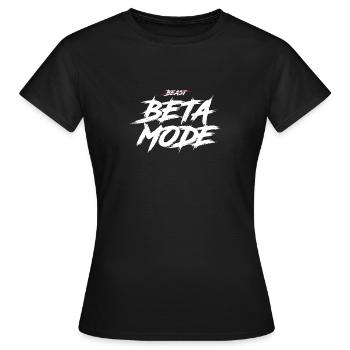 Beta Mode - Frauen T-Shirt - Schwarz - Vorne - AI Model Female 172 dark (172cm)