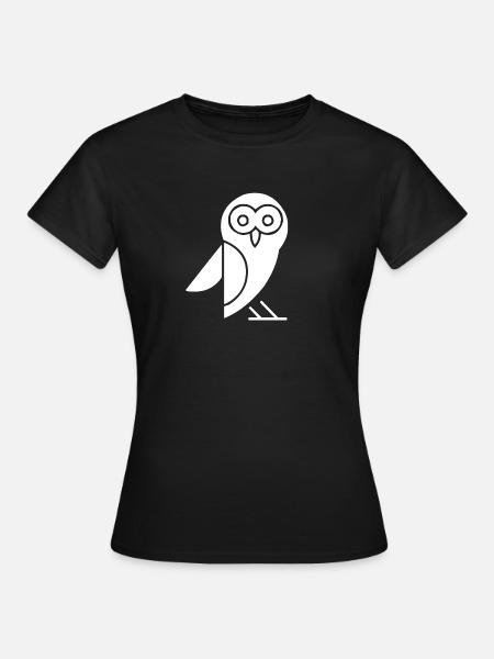 owl - Women's T-Shirt - black