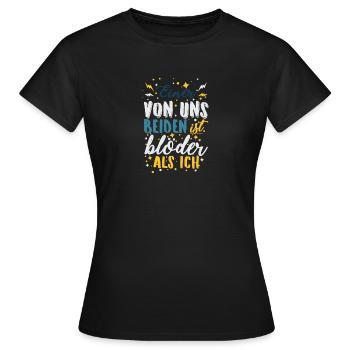 Drôle de dire Meilleur ami partenaire drôle - T-shirt Femme - noir - Devant - AI Model Female 172 dark (172cm)