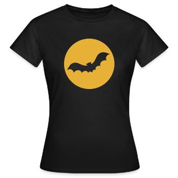 Bat Bat - Women's T-Shirt - black - Front - AI Model Female 172 dark (172cm)